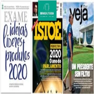 Jornais e Revistas Grupo Telegram Mensais - Premium