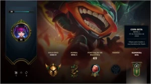 Conta Ouro 4 barato com 28 Campeões - League of Legends LOL