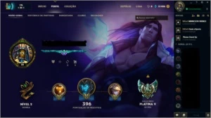 conta league of legends LOL
