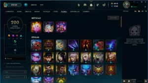 Conta LOL 2013 com 6810 RPs - League of Legends