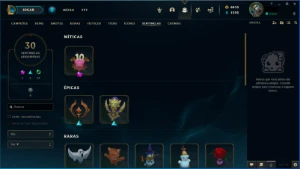 Conta LOL 2013 com 6810 RPs - League of Legends