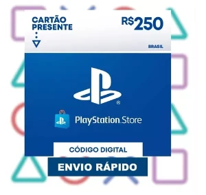 Cartão Playstation R$250 - Gift Cards