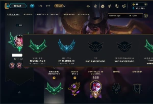 Esmeralda 2 com 100 Champs e 126 Skins ( MAIN ADC ) - League of Legends LOL