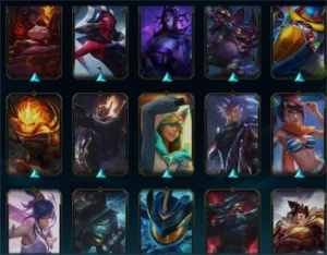 CONTA LOL C/296 SKINS | TAMBÉM POSSUI SKINS NO VALORANT - League of Legends