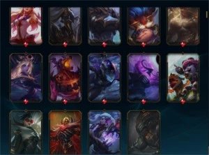CONTA LOL C/296 SKINS | TAMBÉM POSSUI SKINS NO VALORANT - League of Legends