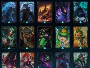 CONTA LOL C/296 SKINS | TAMBÉM POSSUI SKINS NO VALORANT - League of Legends