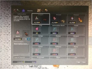 ED LVL 437 ML 99 BARRA CELEBRA - Tibia