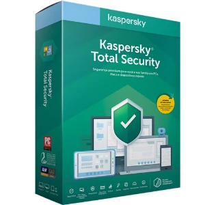 Kaspersky Total Security (1 Ano - 1 Dispositivo) - Assinaturas e Premium