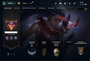 Conta prata 3 com 150 Champs e 112 Skins + 2 Miticas - League of Legends LOL