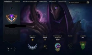 Conta LoL (LVL 73, PRATA 3,53 SKINS) - League of Legends