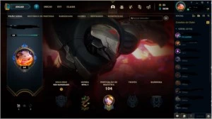 conta lol lvl 64 com icones 2016 - League of Legends