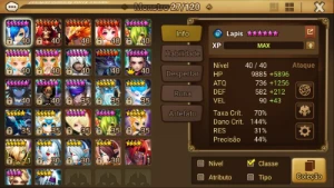 Conta Summoners War Eivor dark + Onimusha Light