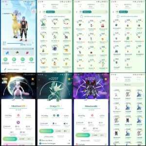 Pokémon Go LVL 37 | 29 Shundos | Mewtwo 100% | Q205