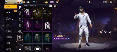 Corta de free fere Com casca angélica masculino e feminino - Free Fire