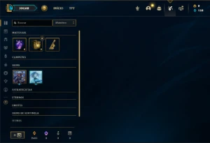 Conta bronze 2 com 32 Champs e 2 Skins + 2 Fragmentos - League of Legends LOL