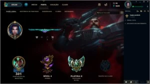 Conta Plat 2, quase todos champs, 108 skins. - League of Legends LOL