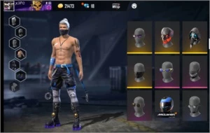 CONTA FREE FIRE LVL 42 GEMADA
