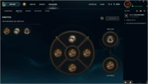 CONTA PLATINA 5 - League of Legends LOL