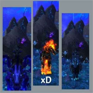 Conta de wow, mount e tmogs raros, personagens nv 60, 1500io - Blizzard