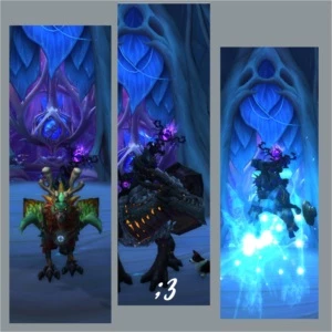 Conta de wow, mount e tmogs raros, personagens nv 60, 1500io - Blizzard