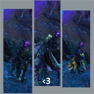 Conta de wow, mount e tmogs raros, personagens nv 60, 1500io - Blizzard