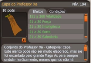 Capa do professor xá (spiritia) - Dofus