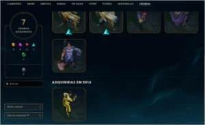 VENDA DE CONTA NO LOL - League of Legends