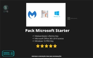 [Original] Pack Microsoft Starter - Softwares e Licenças