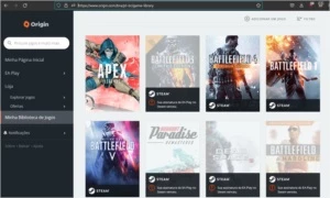 Conta Origin com Battlefield 4 premium, Battlefield 1 e 5
