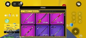 CONTA DE BLOX FRUITS COM GRAVITY FULL V2 DARK BLADE 2X MONEY - Roblox