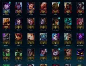 Conta LOL Unranked várias skins - League of Legends