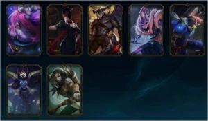 Conta LOL Unranked várias skins - League of Legends
