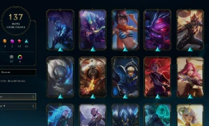 CONTA LOL- LVL 276 - 142 Champions - 137 Skins - FULL ACESSO - League of Legends