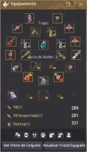 Sorc 606 gs, 289pa - Black Desert