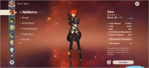 GENSHIN IMPACT - AR 40 - DILUC + CHILD (TARTAGLIA)