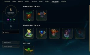 Conta mestre 61% Wr - League of Legends LOL