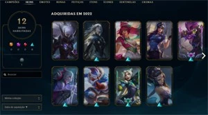 Conta mestre 61% Wr - League of Legends LOL