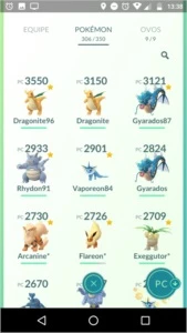 conta pokemon go level 34 - Pokémon
