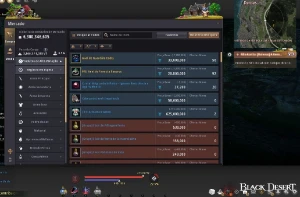Conta black Desert
