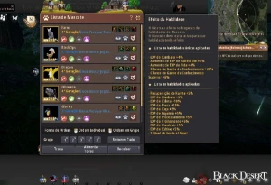 Conta black Desert