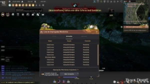 Conta black Desert