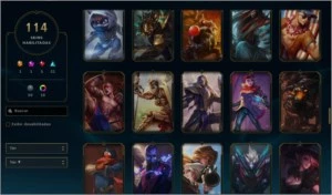 CONTA DIAMANTE 4 TODOS CHAMPS, 114 SKINS, LEVEL 326 - League of Legends LOL