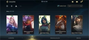 Conta Wild Rift - League of Legends: Wild Rift LOL WR