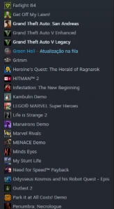 Steam 7 Anos - Lv10 + 115 Jogos (No Precinho)