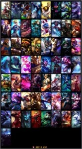 CONTA PLATINA S7, GOLD S6, LVL 81, 59 SKINS E 99 CAMPEÕES - League of Legends LOL