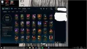 CONTA PLATINA S7, GOLD S6, LVL 81, 59 SKINS E 99 CAMPEÕES - League of Legends LOL