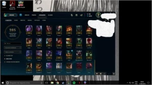 CONTA PLATINA S7, GOLD S6, LVL 81, 59 SKINS E 99 CAMPEÕES - League of Legends LOL
