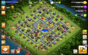 Cv14 bem encaminhada! Excelente vila! - Clash of Clans