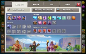 Cv14 bem encaminhada! Excelente vila! - Clash of Clans