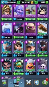Conta Clash Royale Lvl 11 4300+ 150k Gold 1k Gem